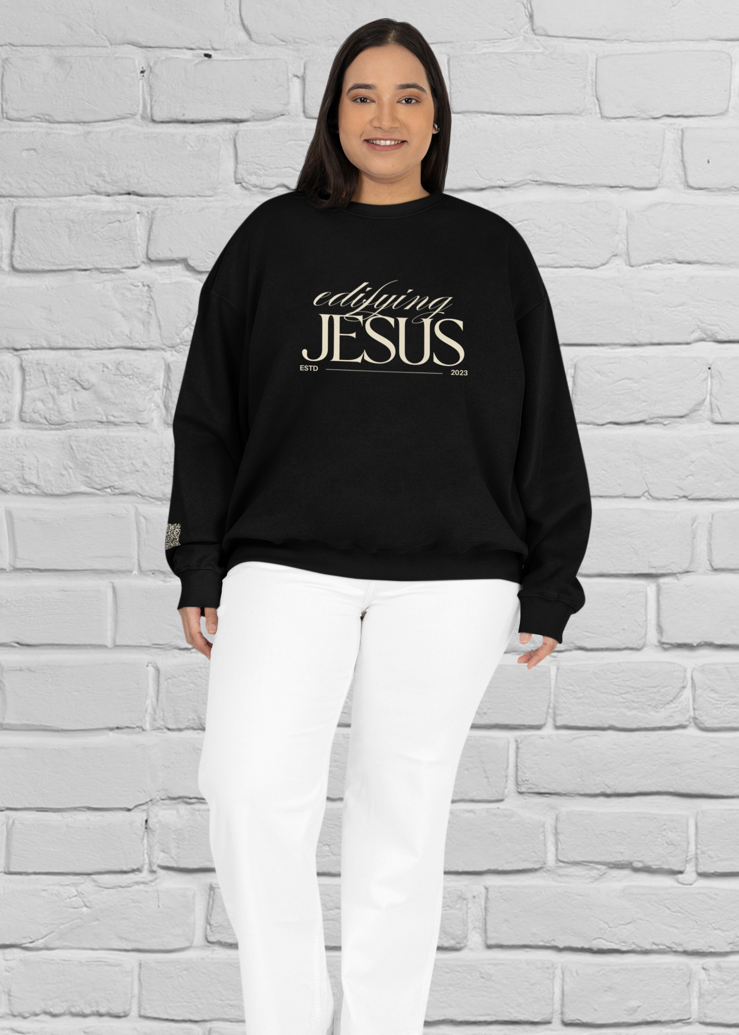 Edifying Jesus Crewneck
